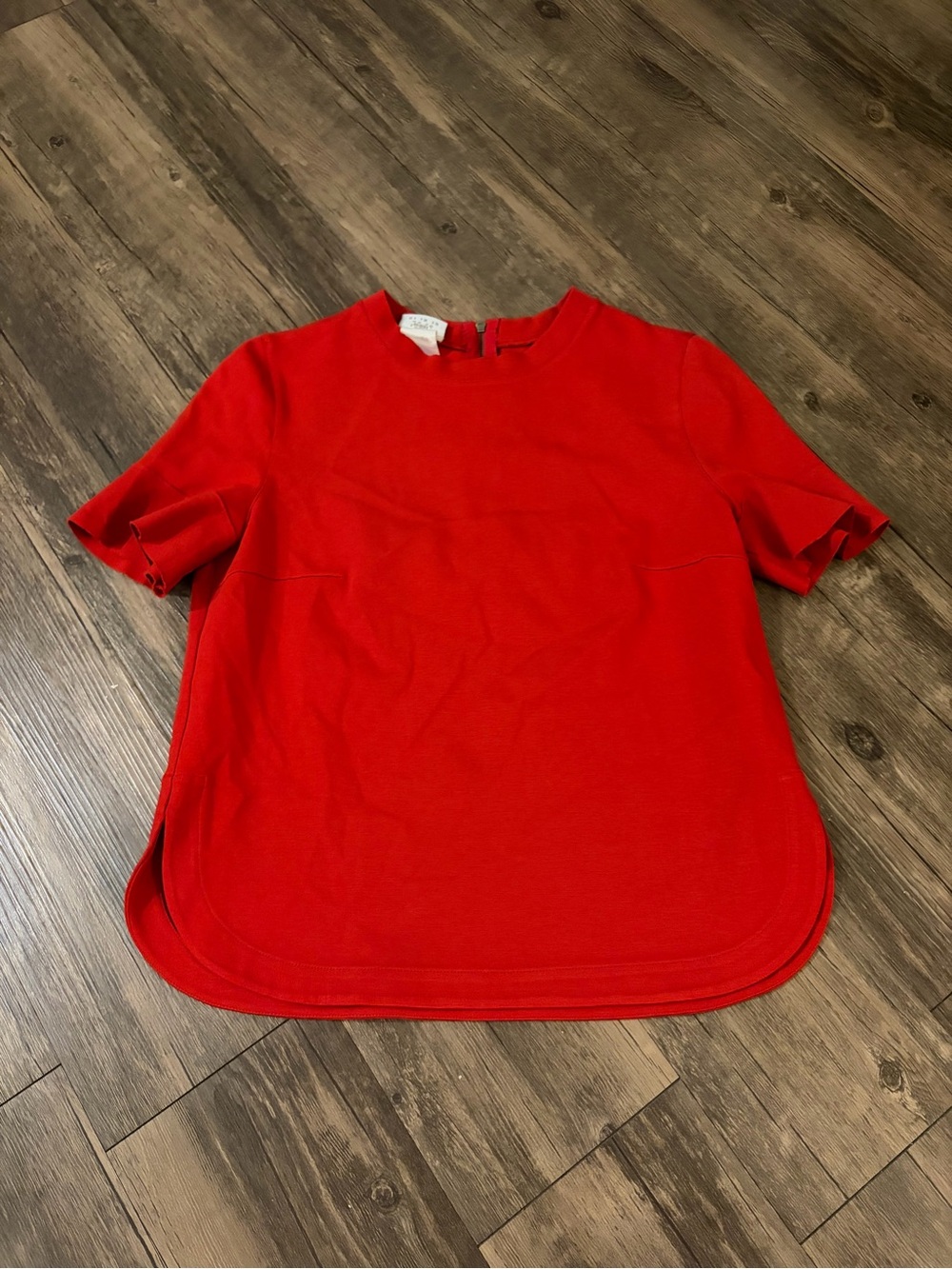 Akris Punto Red Blouse 6